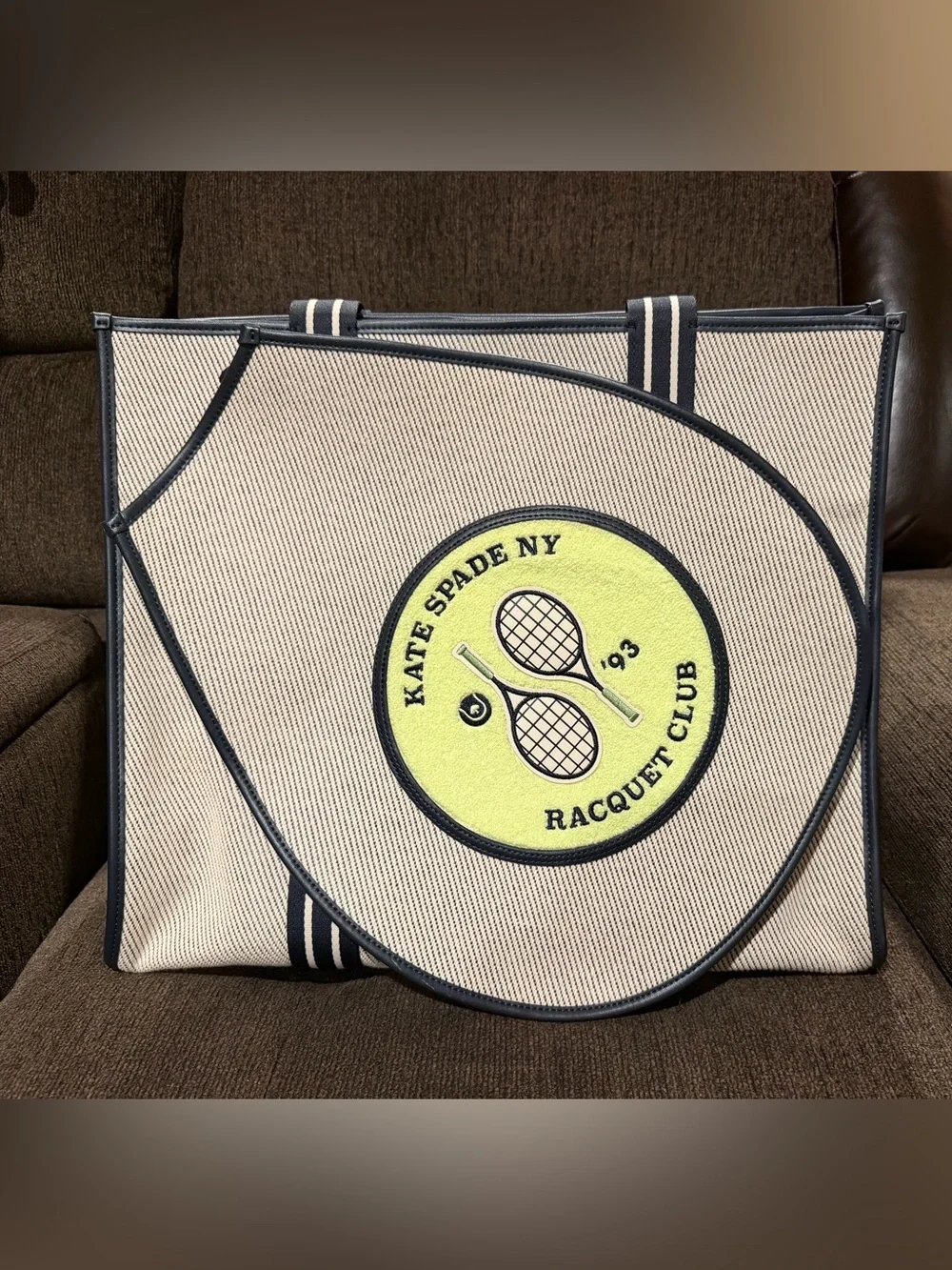 Kate Spade Grand Slam Tennis Racquet Tote